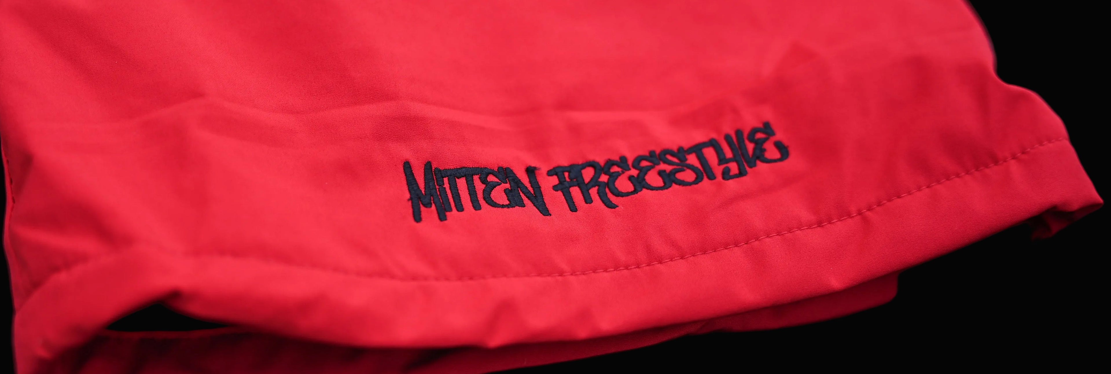 Mitten Freestyle Baggy Cargo Snow Pants - Red