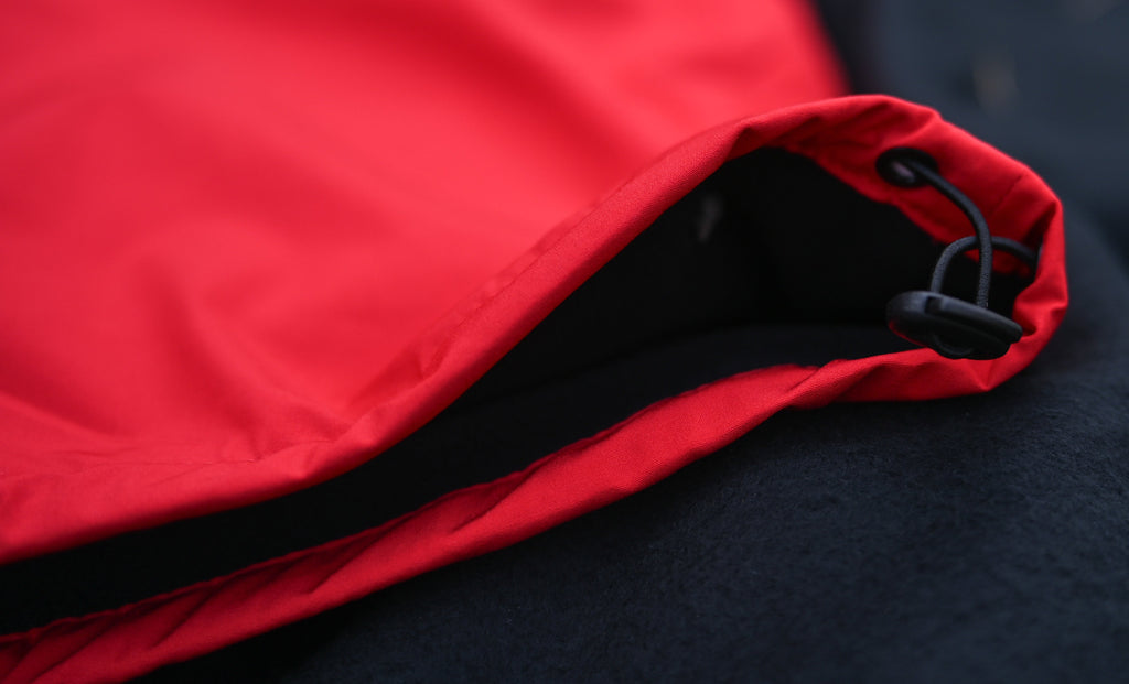 Mitten Freestyle Baggy Cargo Snow Pants - Red