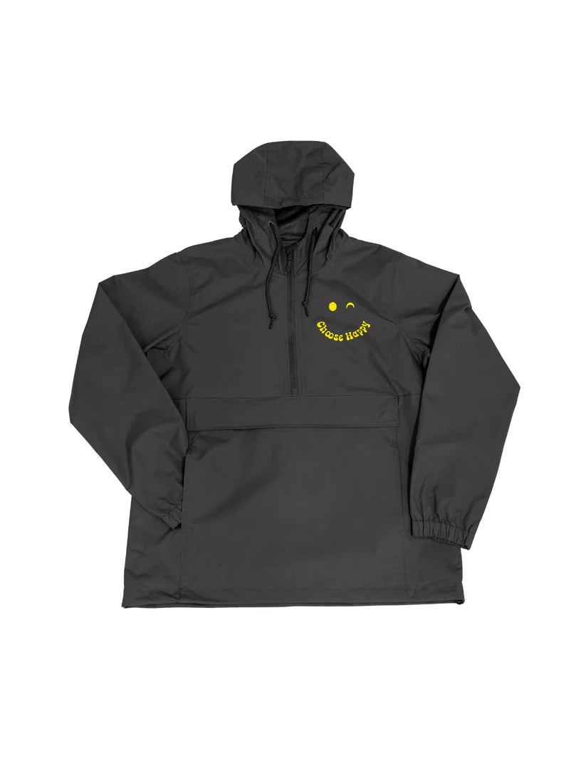Skroove Choose Happy Smiley Anorak Snowboard Jacket