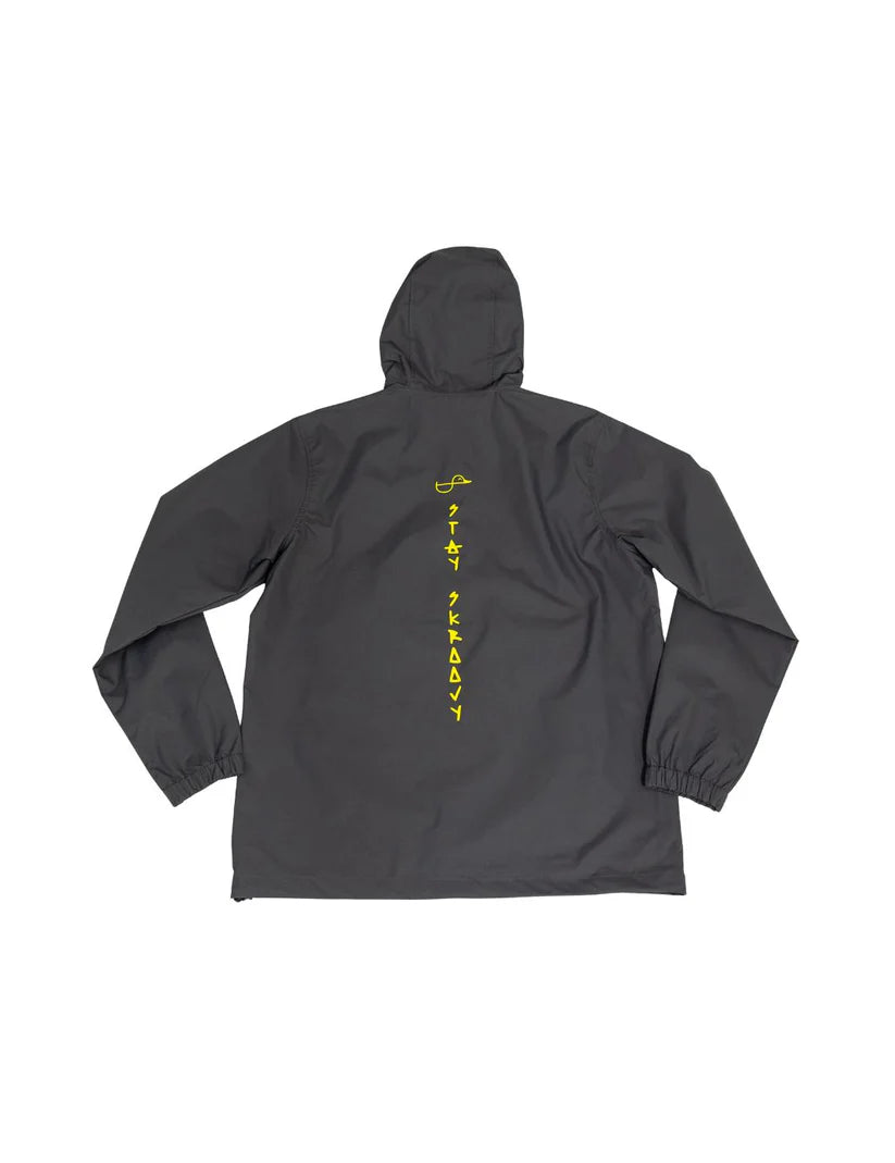 Skroove Choose Happy Smiley Anorak Snowboard Jacket