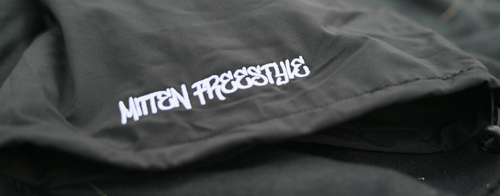 Mitten Freestyle Baggy Cargo Snow Pants - Black