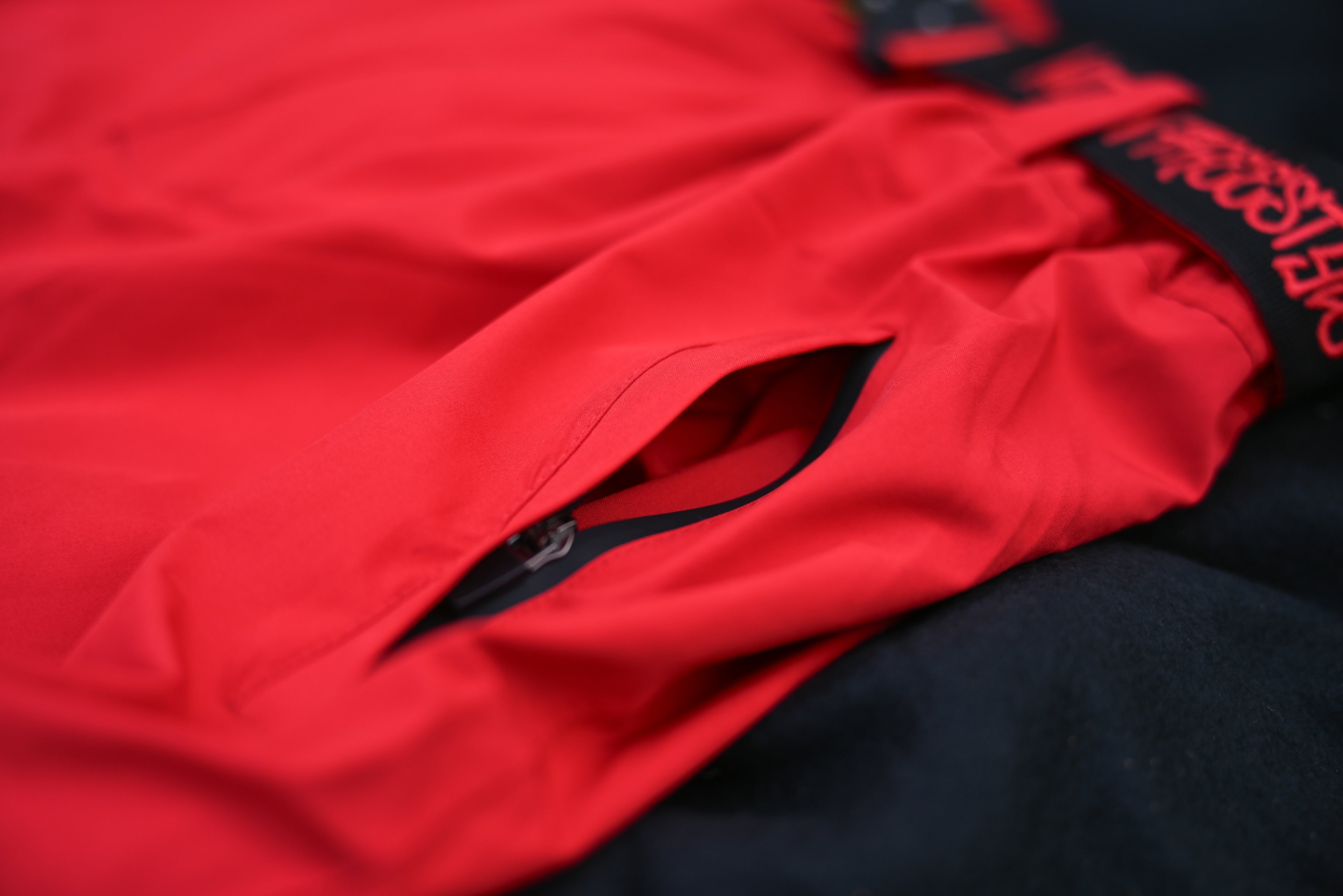 Mitten Freestyle Baggy Cargo Snow Pants - Red