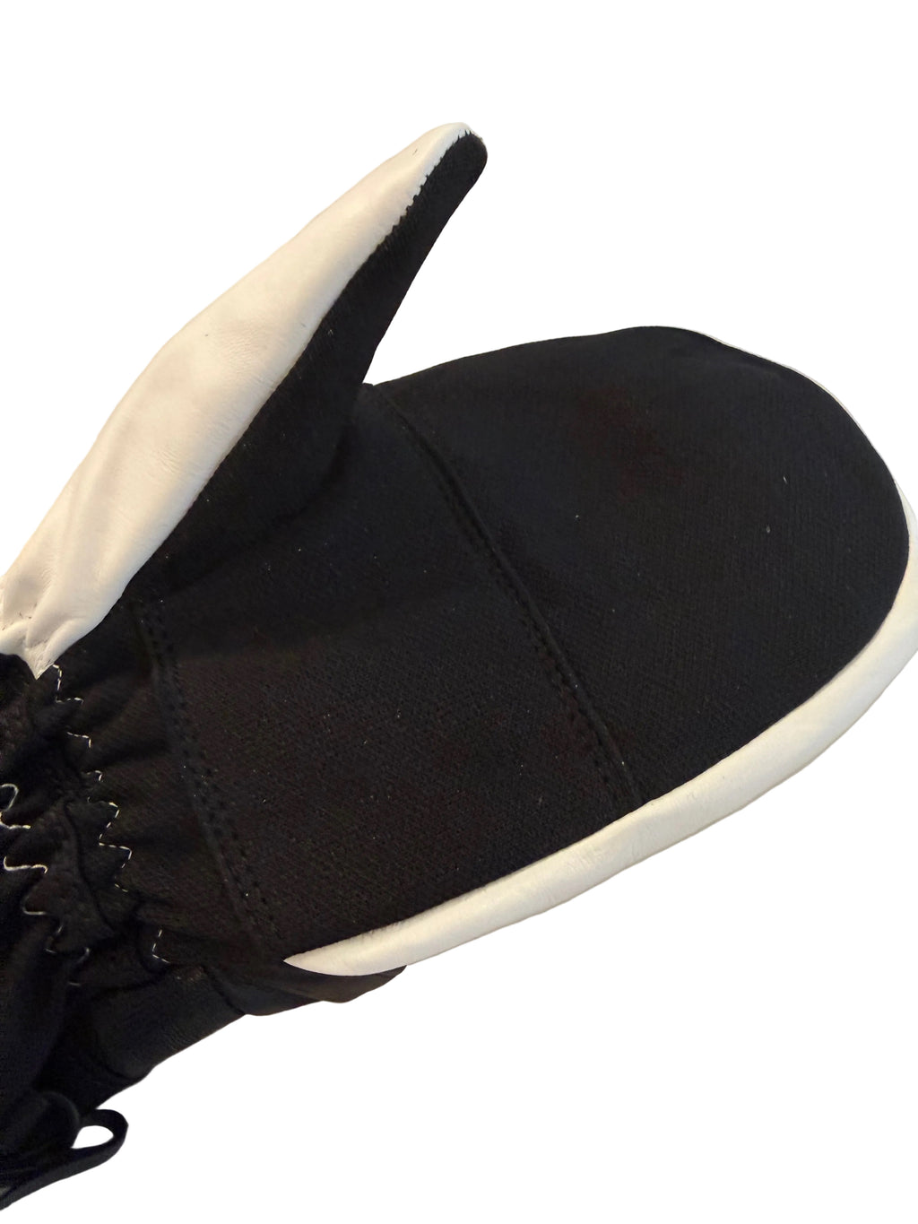 Mitten Freestyle Leather Mitten with Kevlar No-Tear Technology (KNTT) - White/Black