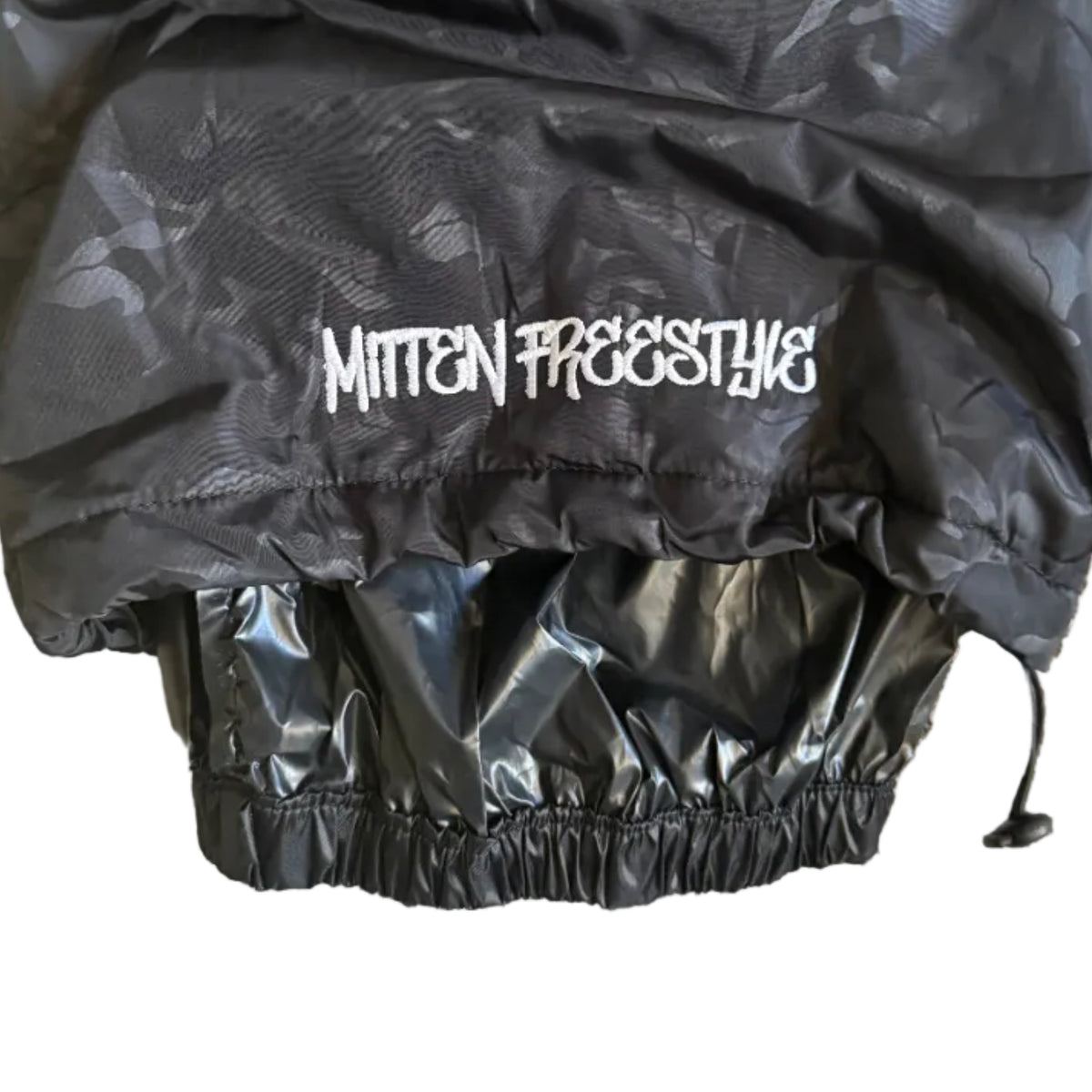 Mitten Freestyle Snow Pants - Black Camo - LARGE