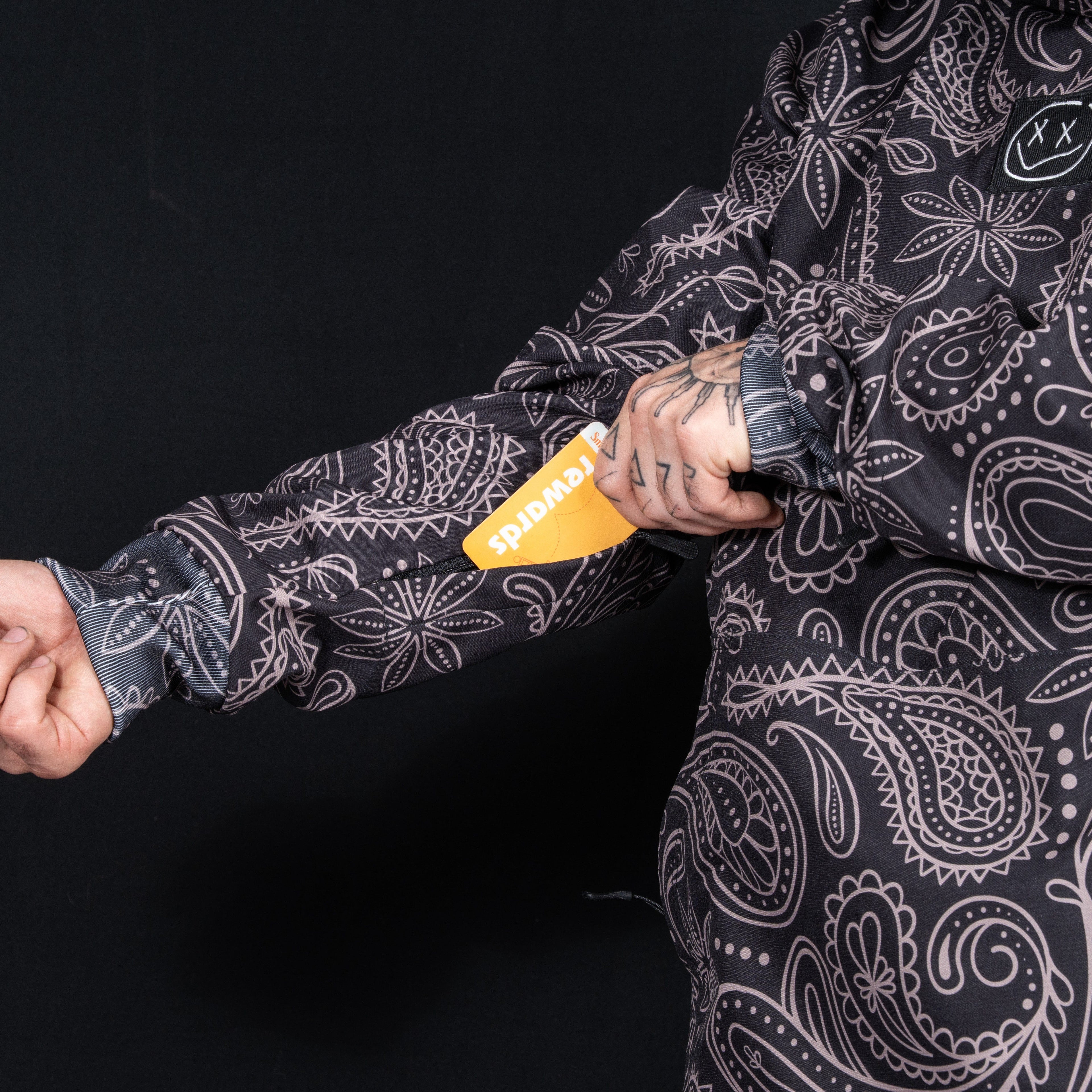 Numbskull Slacker Snow Jacket - Paisley