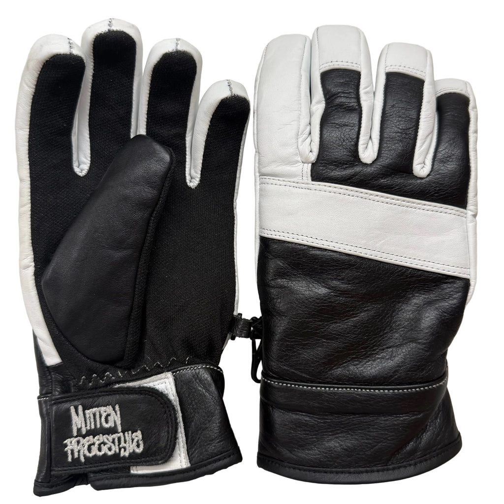 Mitten Freestyle Leather Gloves with Kevlar No-Tear Technology