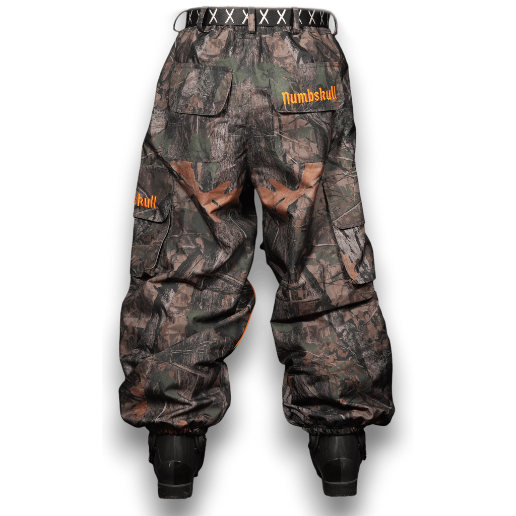 Numbskull Slacker Baggy Snow Pant 2.0 - Camo
