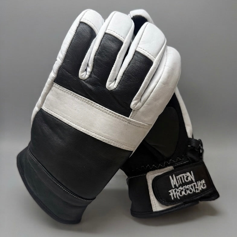 Mitten Freestyle Leather Gloves with Kevlar No-Tear Technology