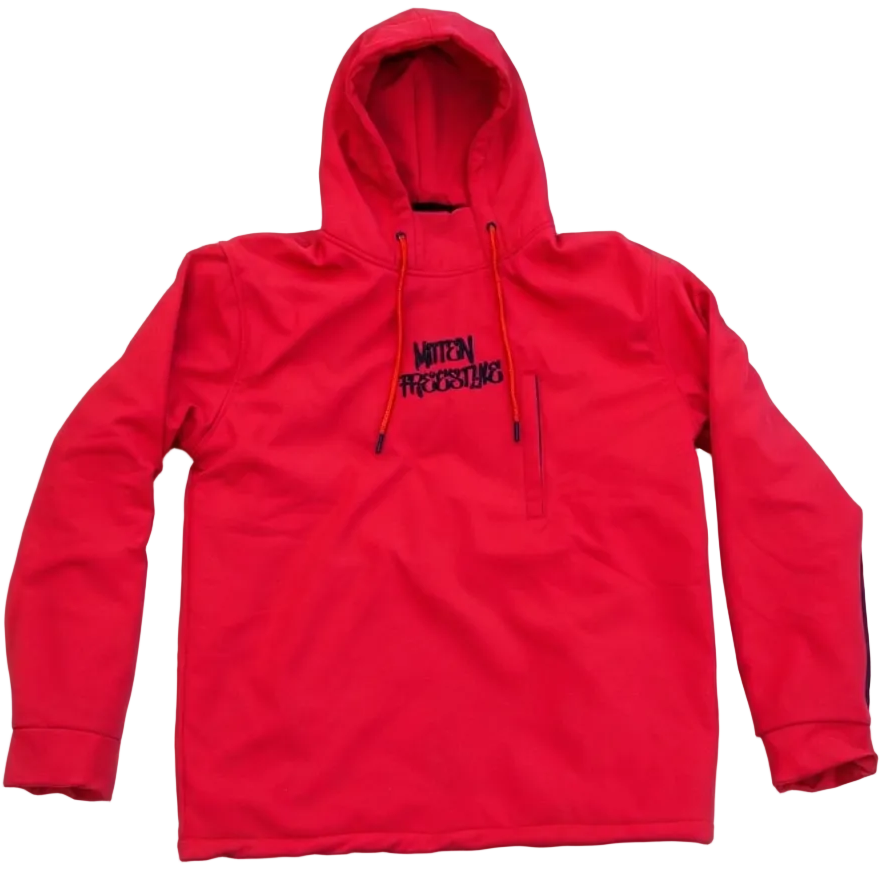 Mitten Freestyle Waterproof Hoodie - Red