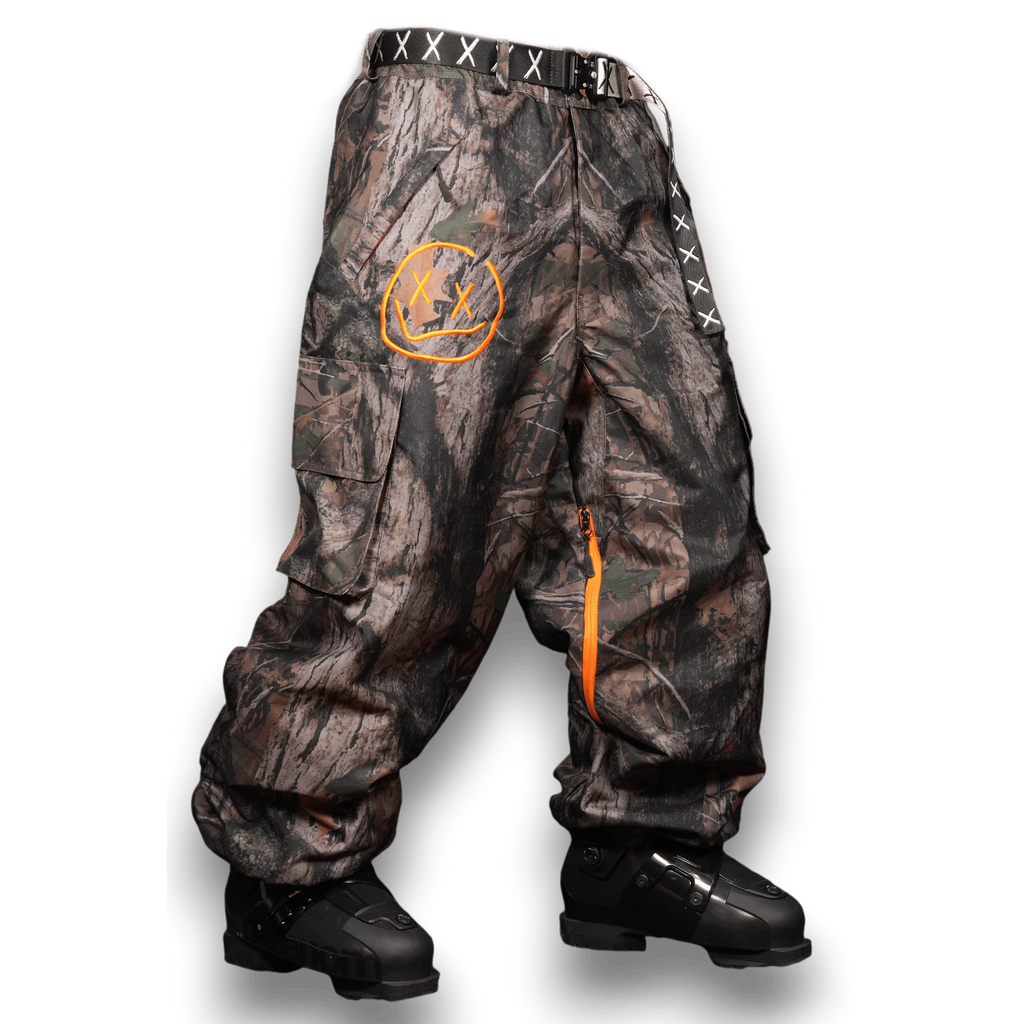 Numbskull Slacker Baggy Snow Pant 2.0 - Camo