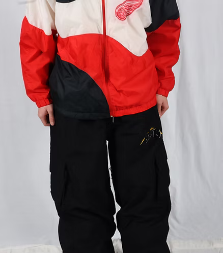 Big Baggy Brand (BBB) Black Cargo Snow Pants