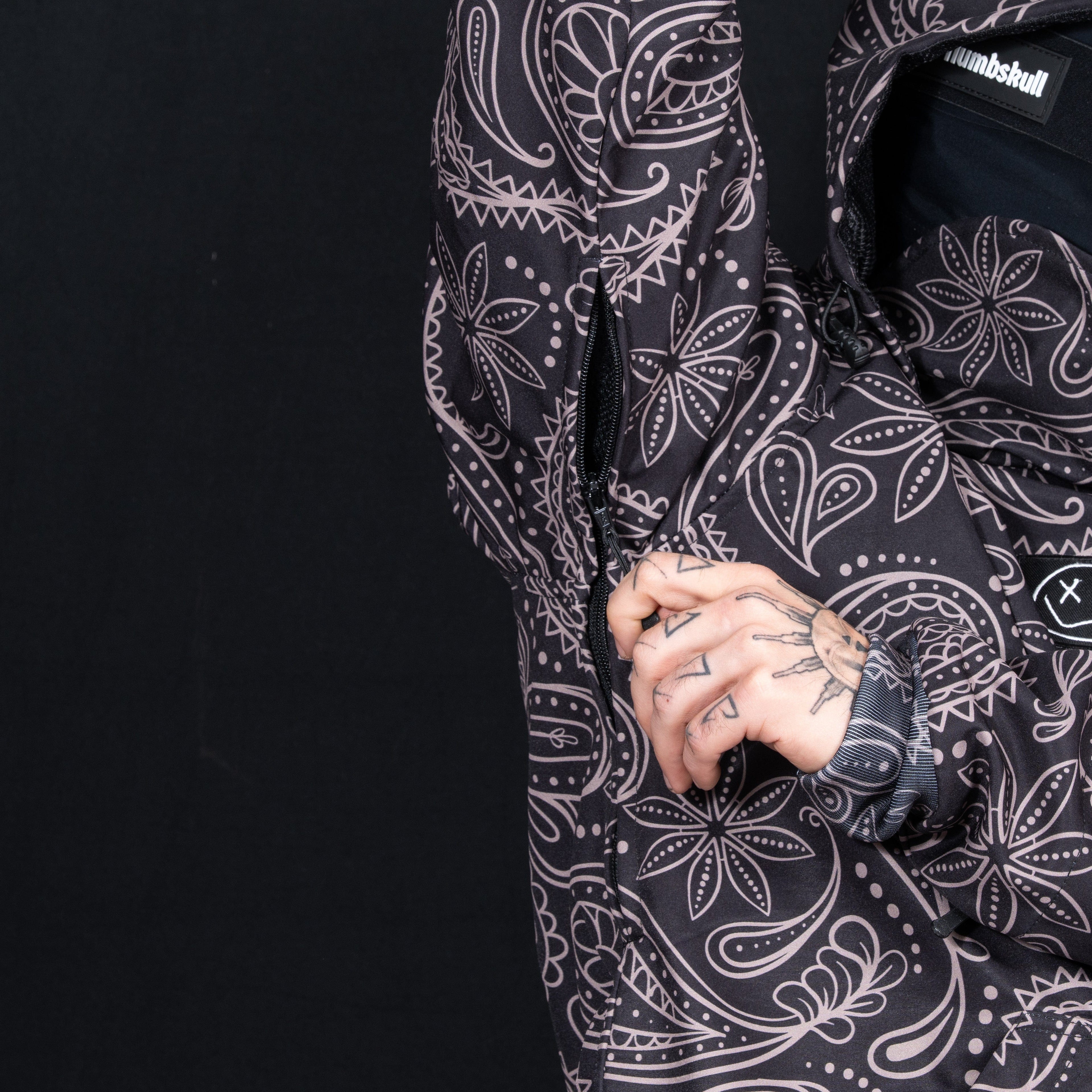 Numbskull Slacker Snow Jacket - Paisley