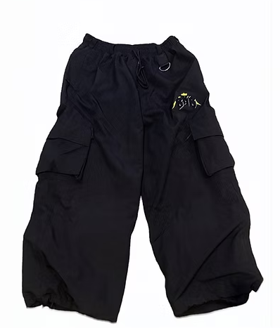 Big Baggy Brand (BBB) Black Cargo Snow Pants