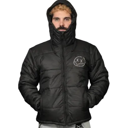 Numbskull Slacker Puffy Jacket - Black