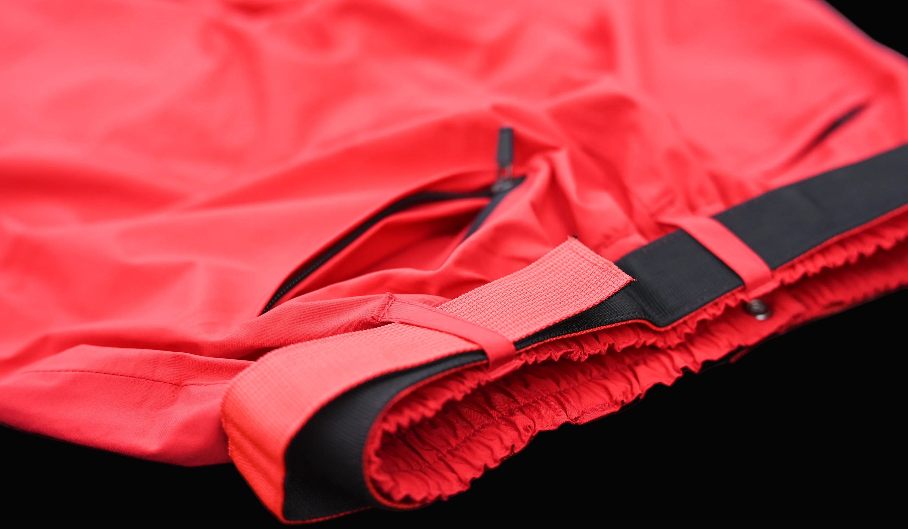 Mitten Freestyle Baggy Cargo Snow Pants - Red