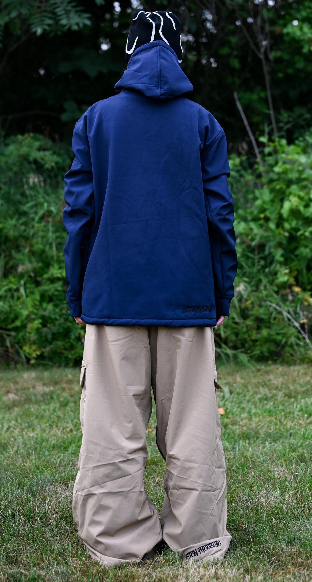Mitten Freestyle Waterproof Hoodie - Blue