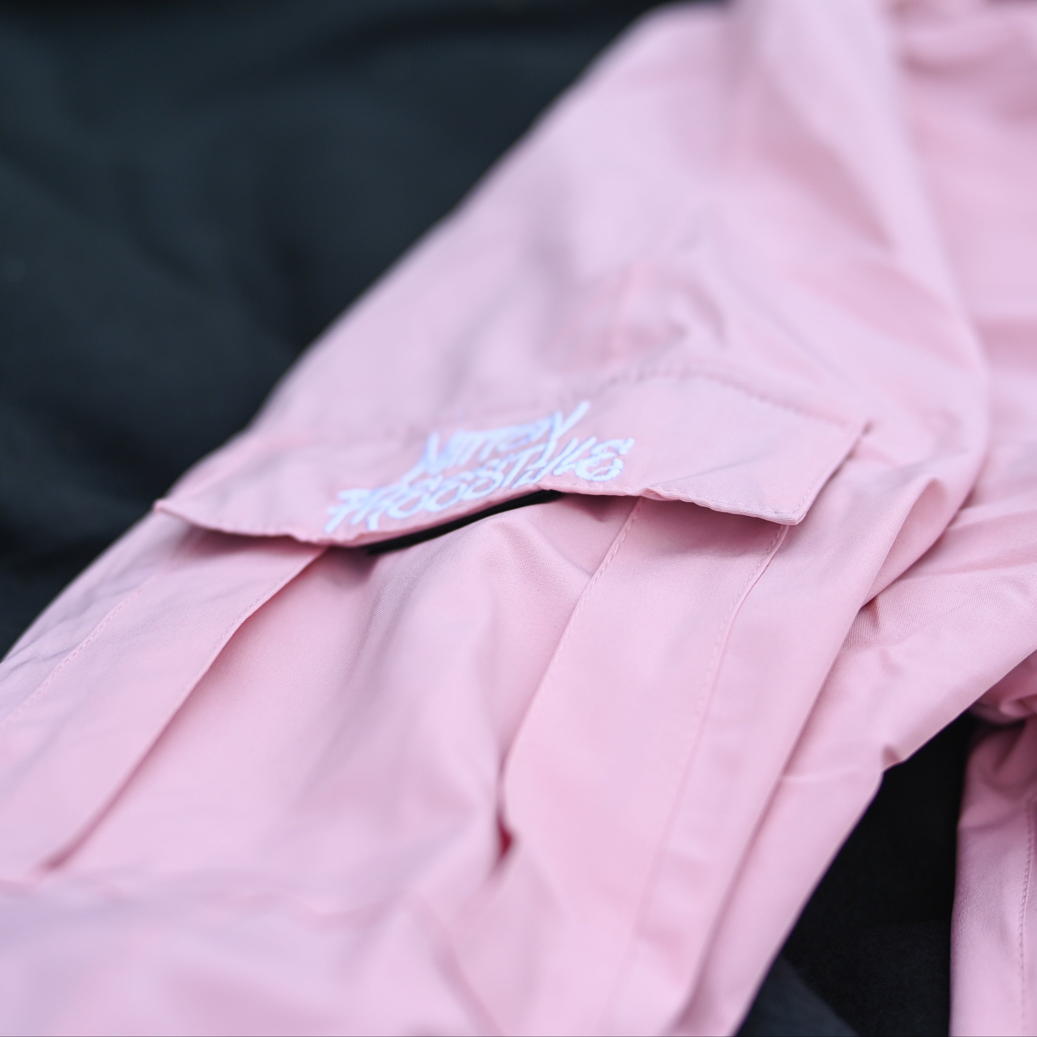 Mitten Freestyle Baggy Cargo Snow Pants - Pink