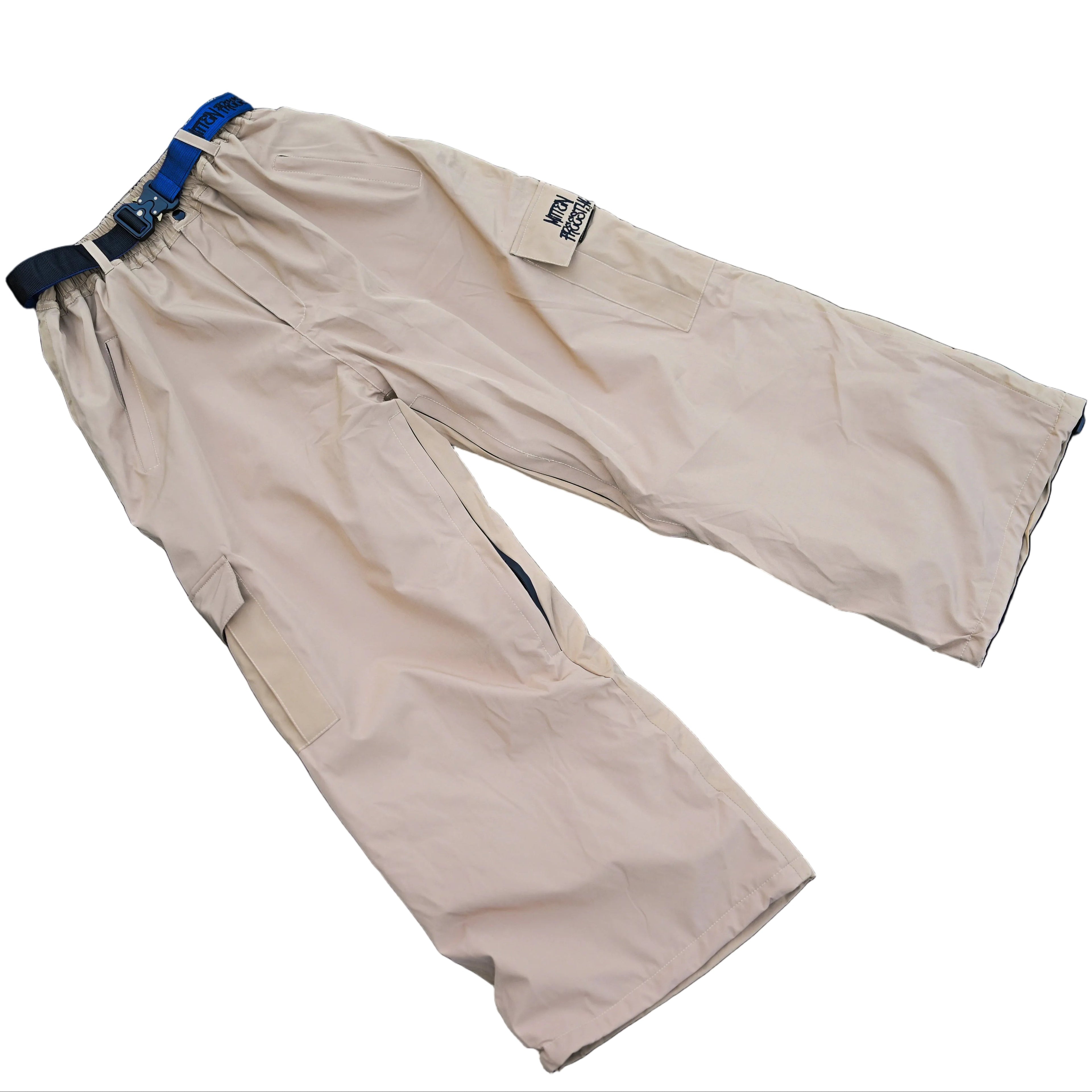 Mitten Freestyle Baggy Cargo Snow Pants - Tan