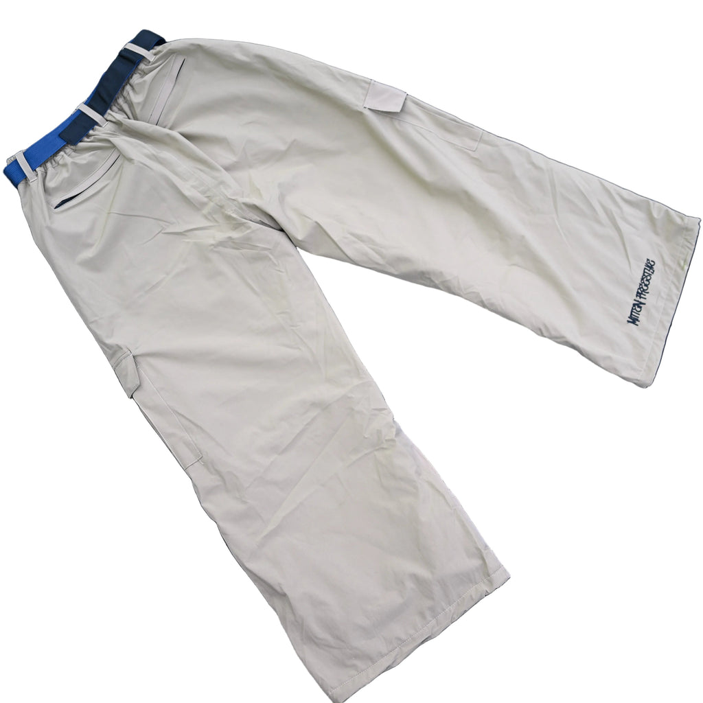 Mitten Freestyle Baggy Cargo Snow Pants - Tan