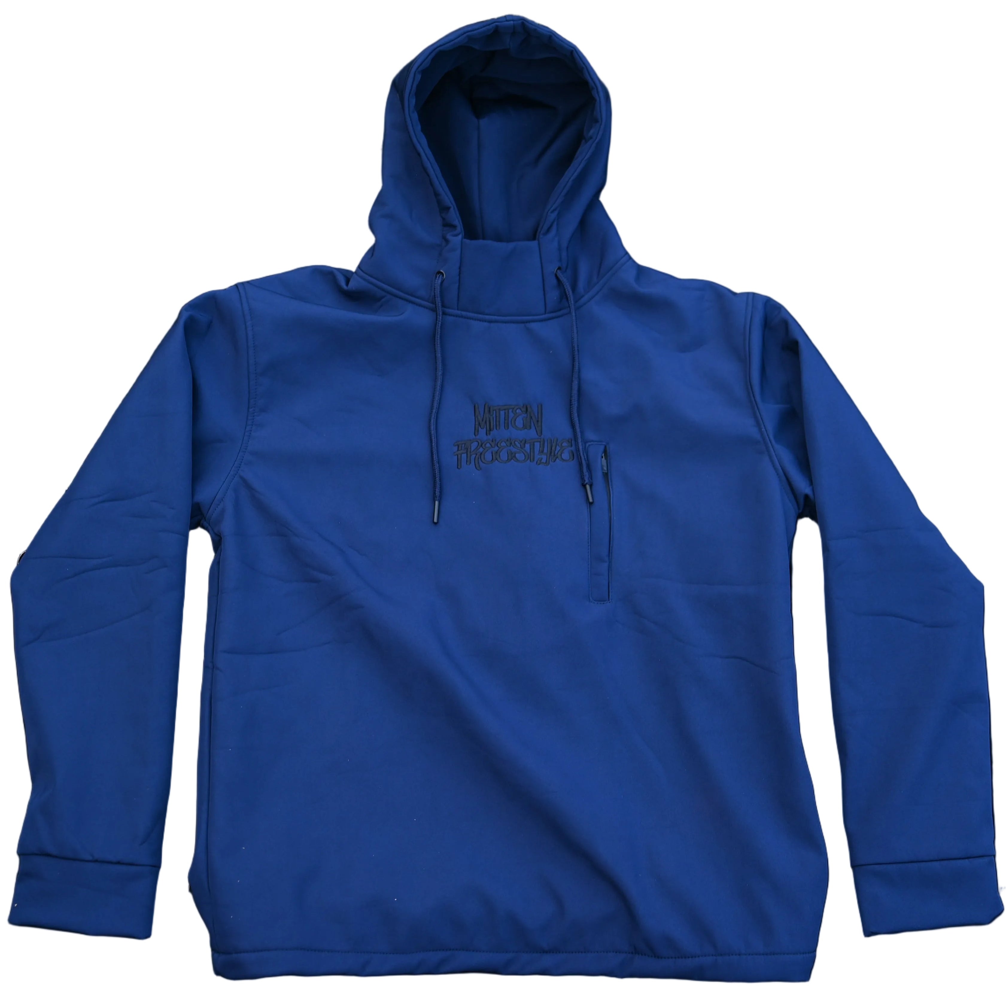 Mitten Freestyle Waterproof Hoodie - Blue