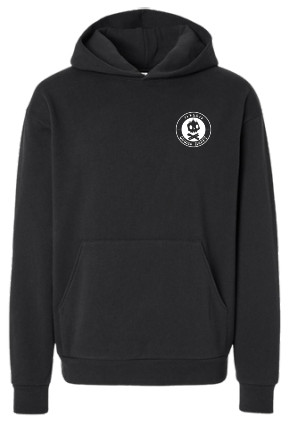 Skroove Choose Happy Shred Squad Black Heavyweight Hoodie