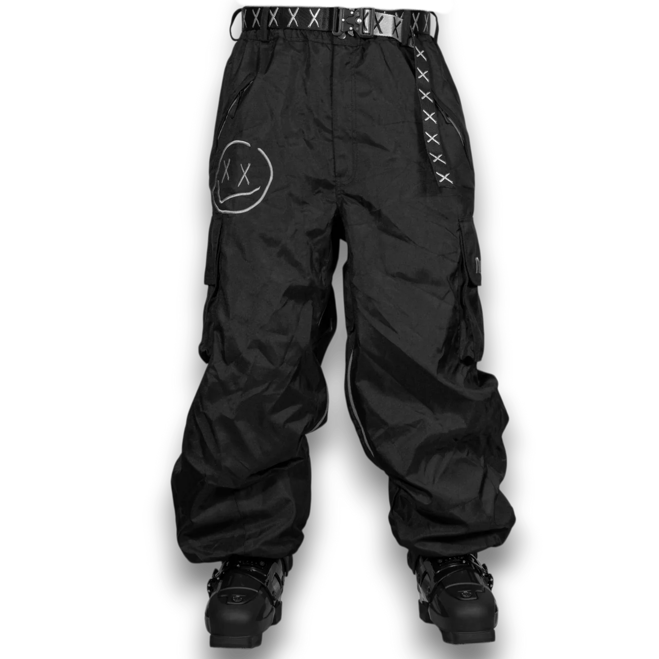 Numbskull Slacker Baggy Snow Pant 2.0 - Black