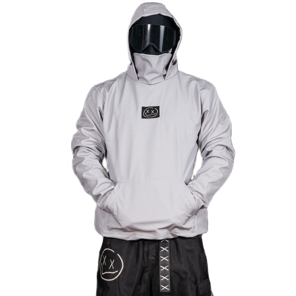 Numbskull Slacker Snow Jacket - Grey