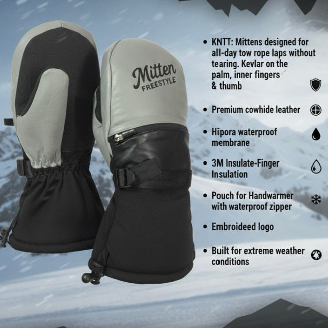 Mitten Freestyle Leather Mitten with Kevlar No-Tear Technology (KNTT)