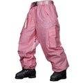 Numbskull Slacker Baggy Snow Pant 2.0 - Pink