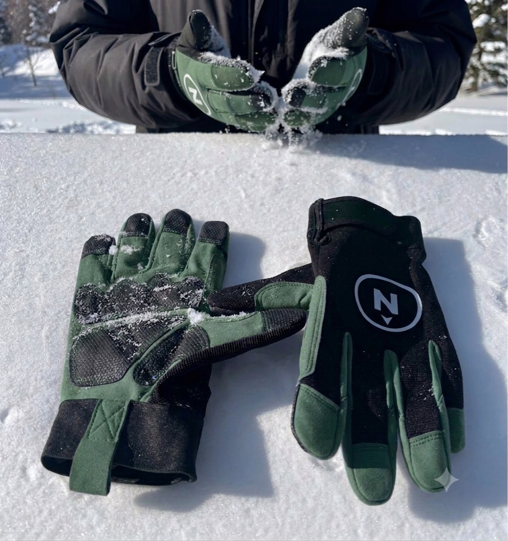 Notus Gloves (Spring/Indoor Glove) - Green