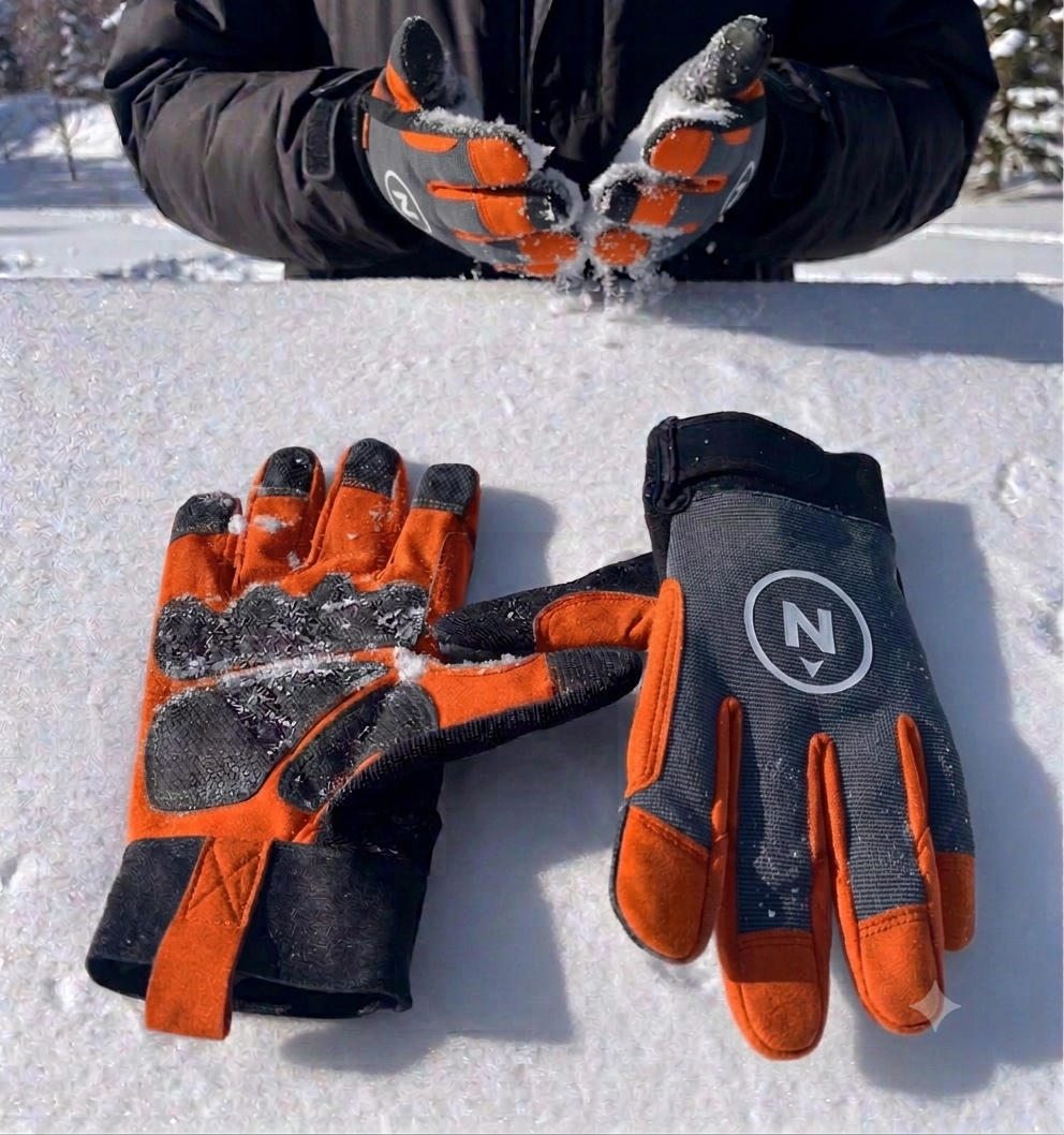 Notus Gloves (Spring/Indoor Glove) - Orange