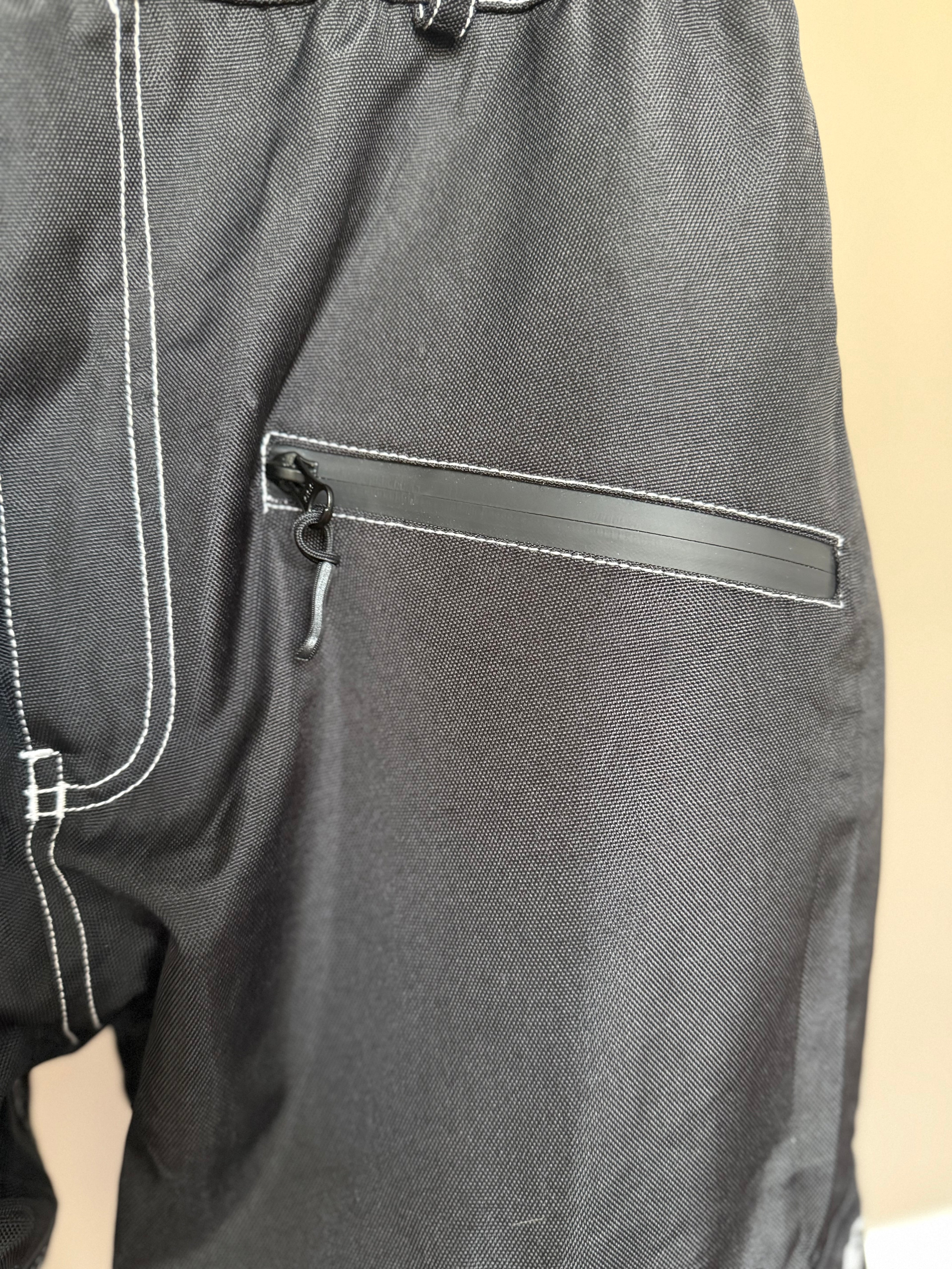 Max Reade Apparel GROM (XS) Snow Pants - White on Black