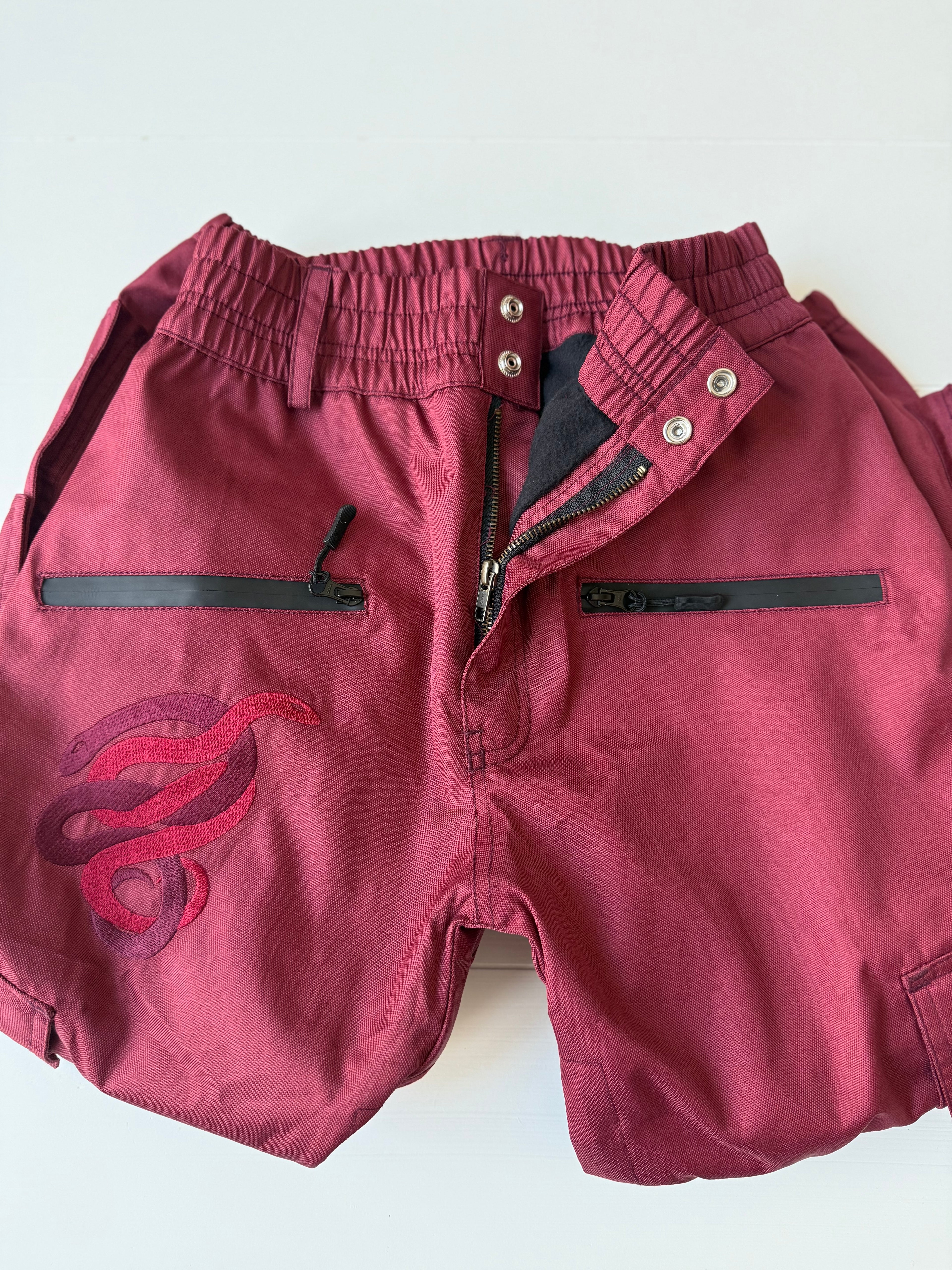 Max Reade Apparel GROM (XS) Snow Pants - Maroon