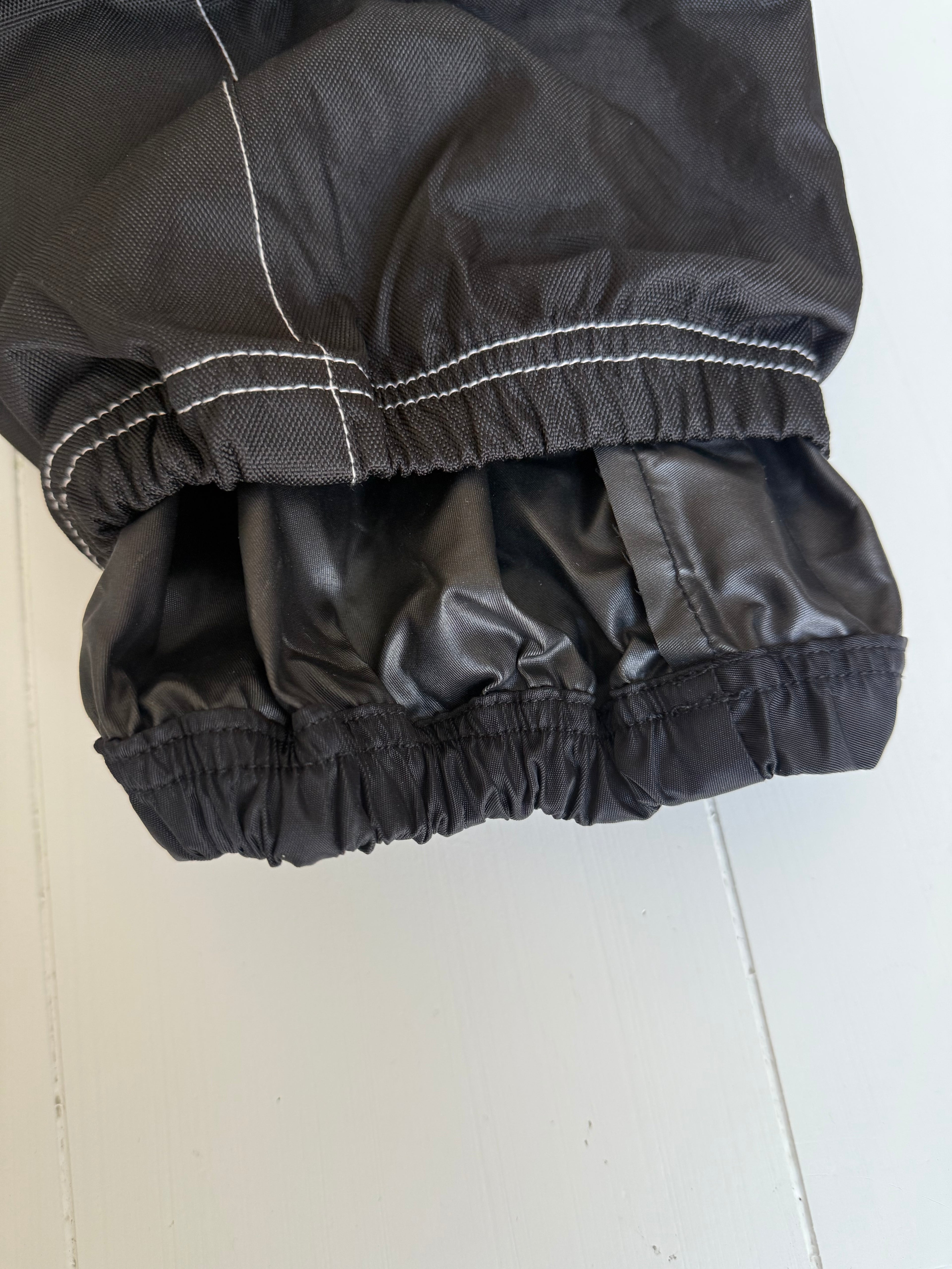 Max Reade Apparel GROM (XS) Snow Pants - Classy Black (with Red Highlights)