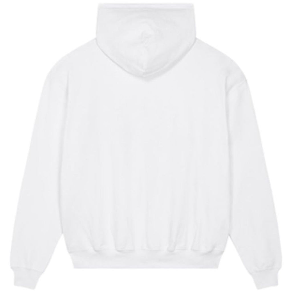 ~Mitten Freestyle Dry Hooded Sweatshirt with Circle Logo in White