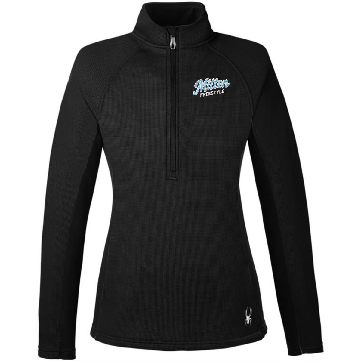 ~Mitten Freestyle Women's Constant Half-Zip Sweater