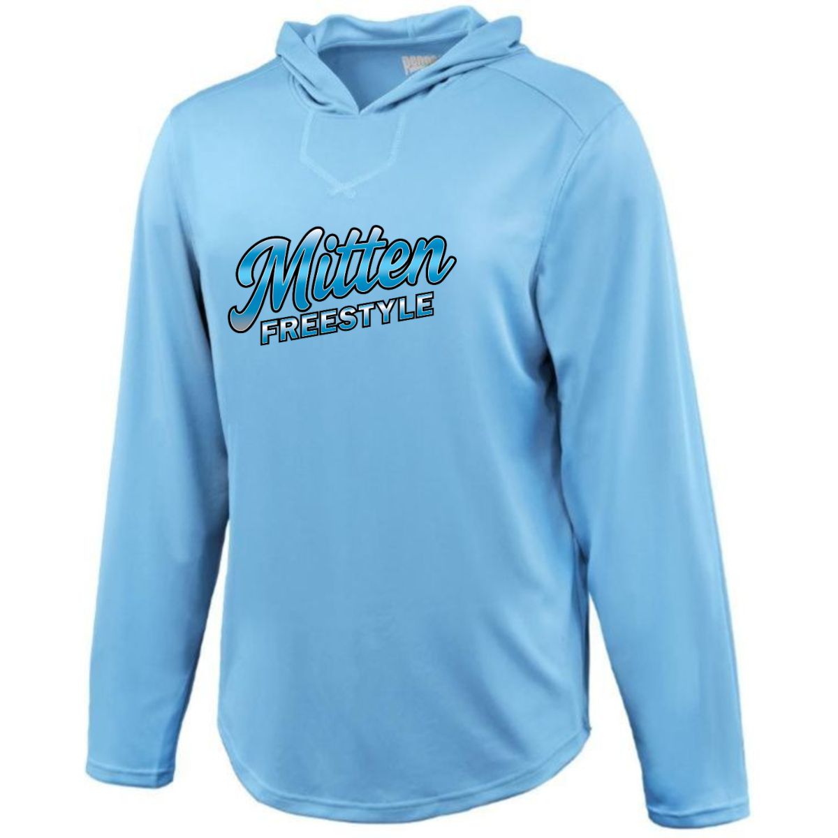 ~Mitten Freestyle Trophy Hoody in Carolina Blue