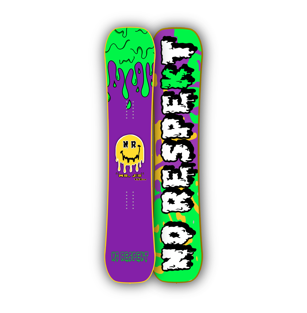 1. No Respekt Mr. JiB Snowboard