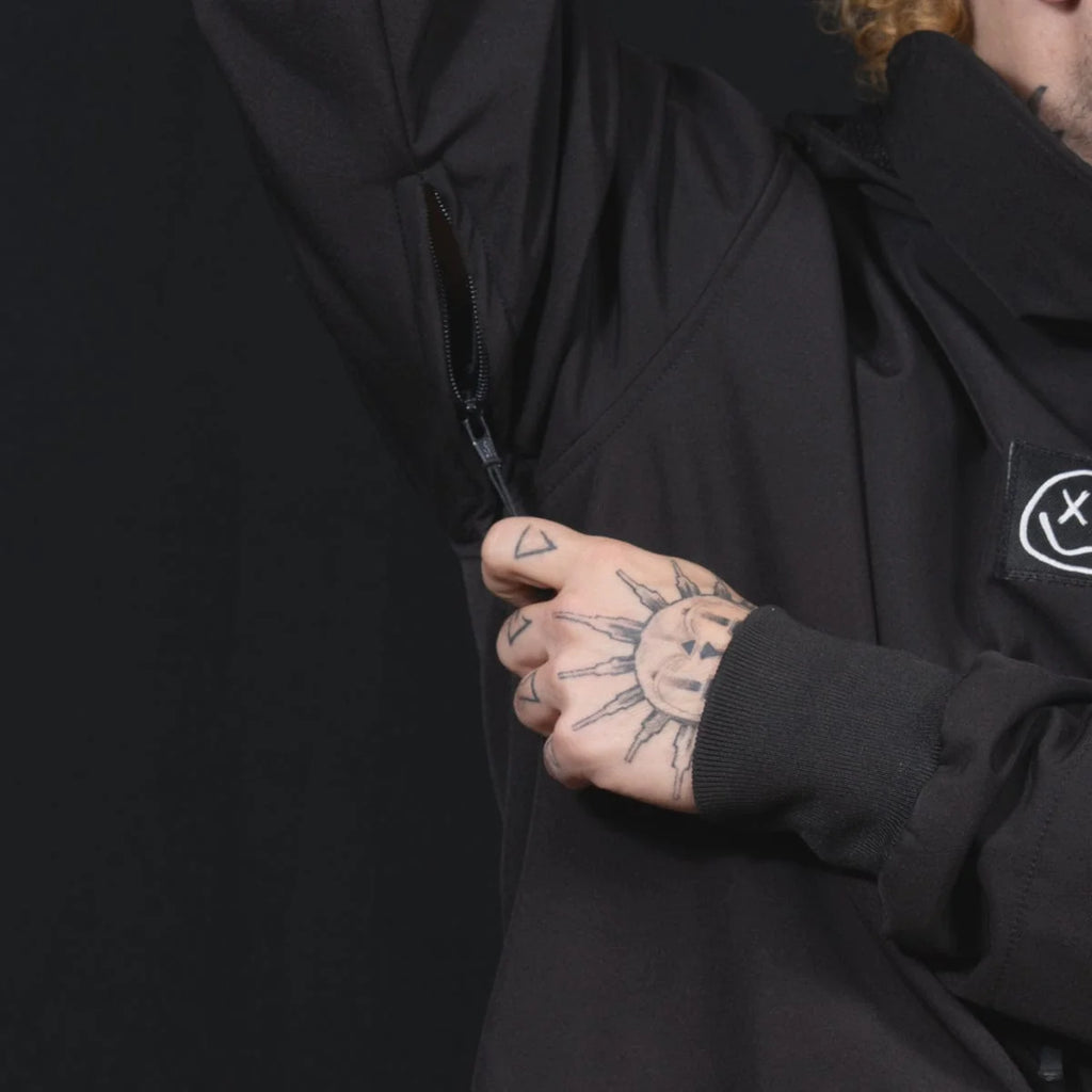 Numbskull Slacker Snow Jacket - Black