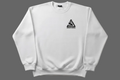 Snowbro Apparel Classic Crewneck Sweatshirt in White