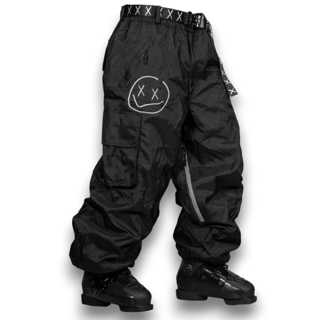 Numbskull Slacker Baggy Snow Pant 2.0 - Black