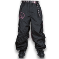 Numbskull Slacker Baggy Snow Pant 2.0 - Black/Pink