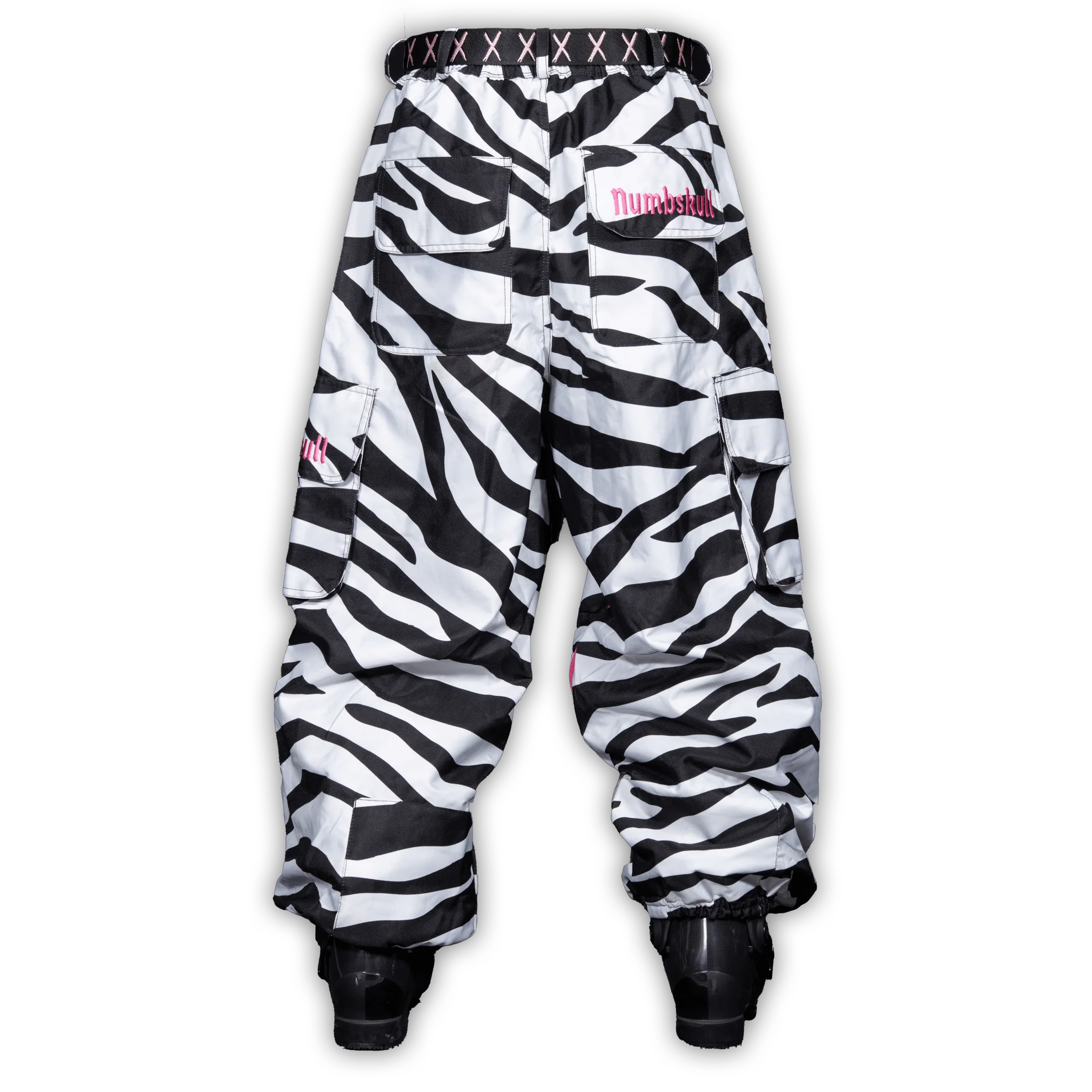 Numbskull Slacker Baggy Snow Pant 2.0 - Zebra