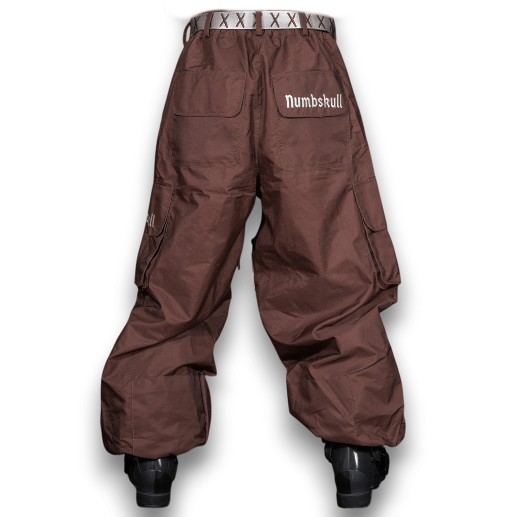 Numbskull Slacker Baggy Snow Pant 2.0 - Brown