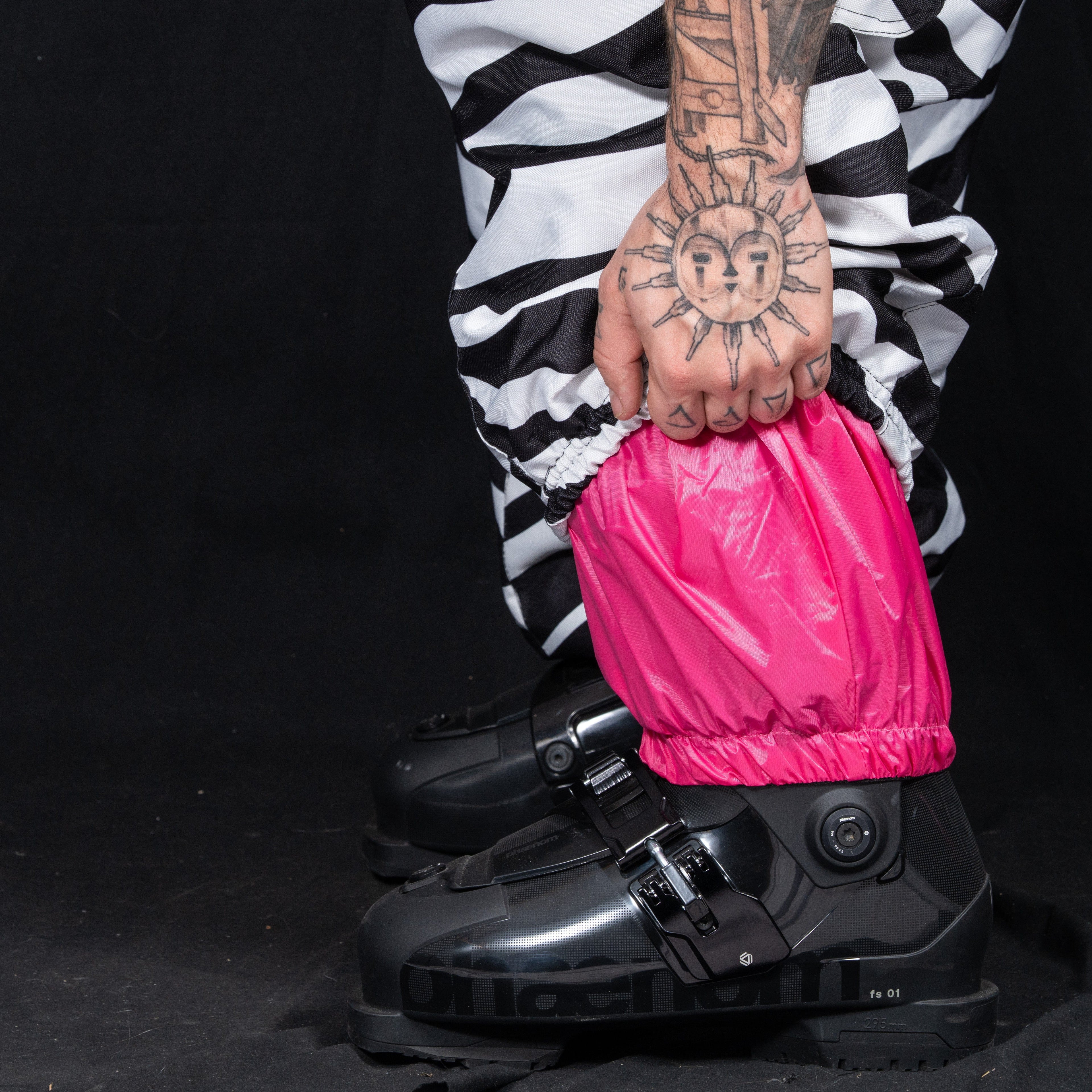 Numbskull Slacker Baggy Snow Pant 2.0 - Zebra