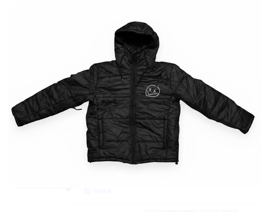 Numbskull Slacker Puffy Jacket - Black