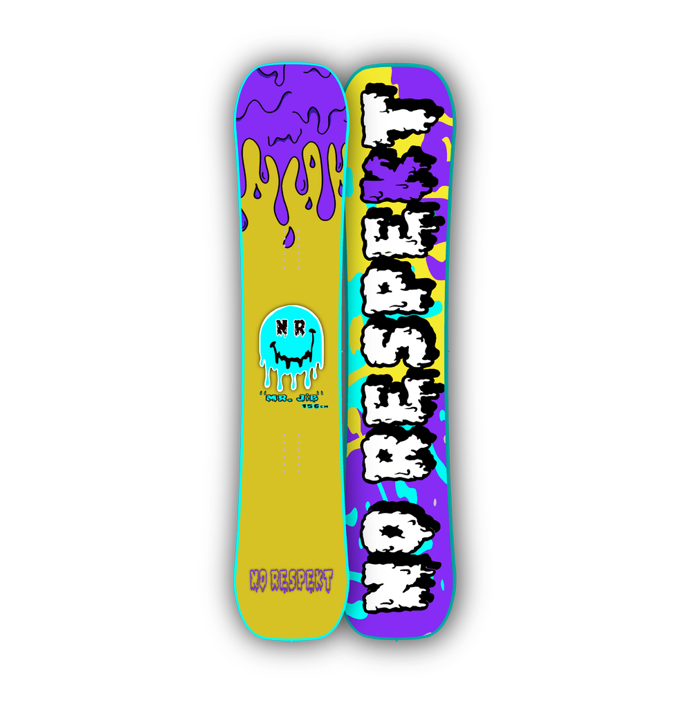 1. No Respekt Mr. JiB Snowboard