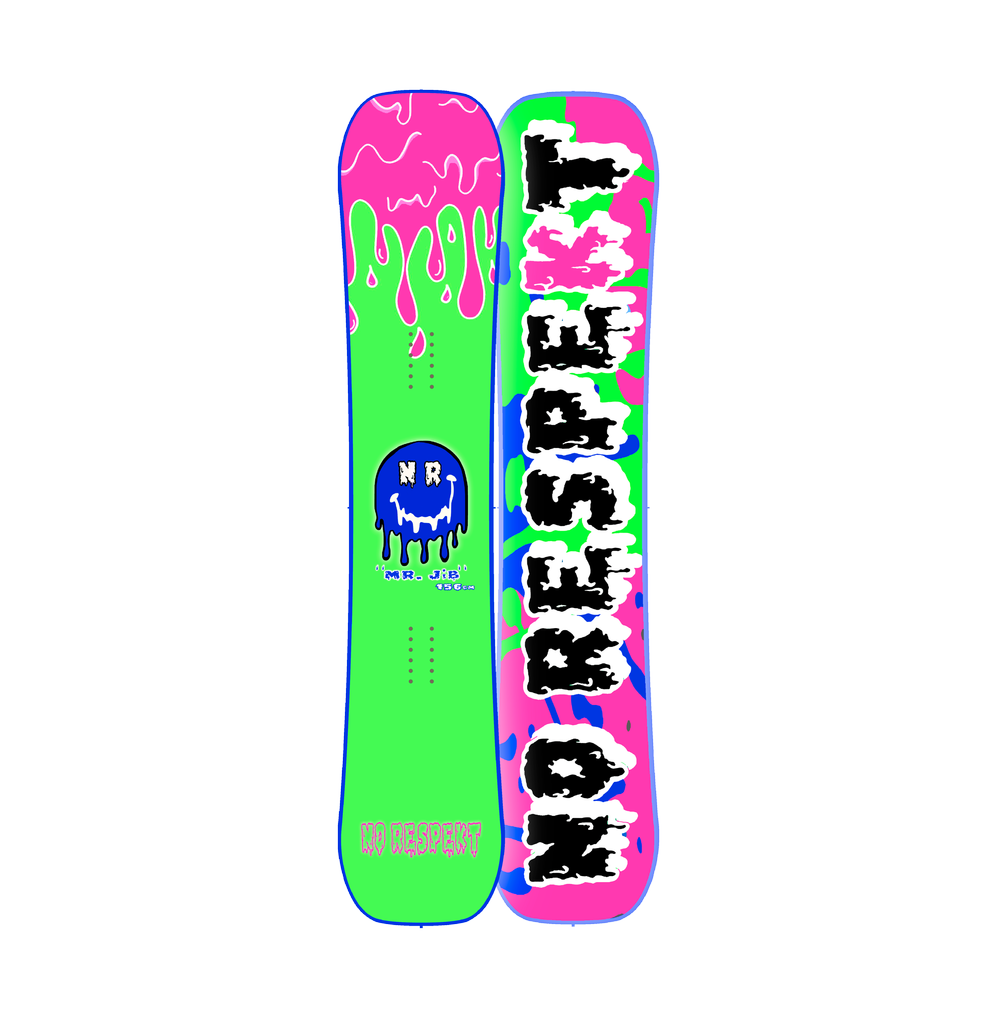 1. No Respekt Mr. JiB Snowboard