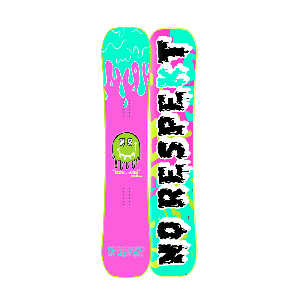 1. No Respekt Mr. JiB Snowboard