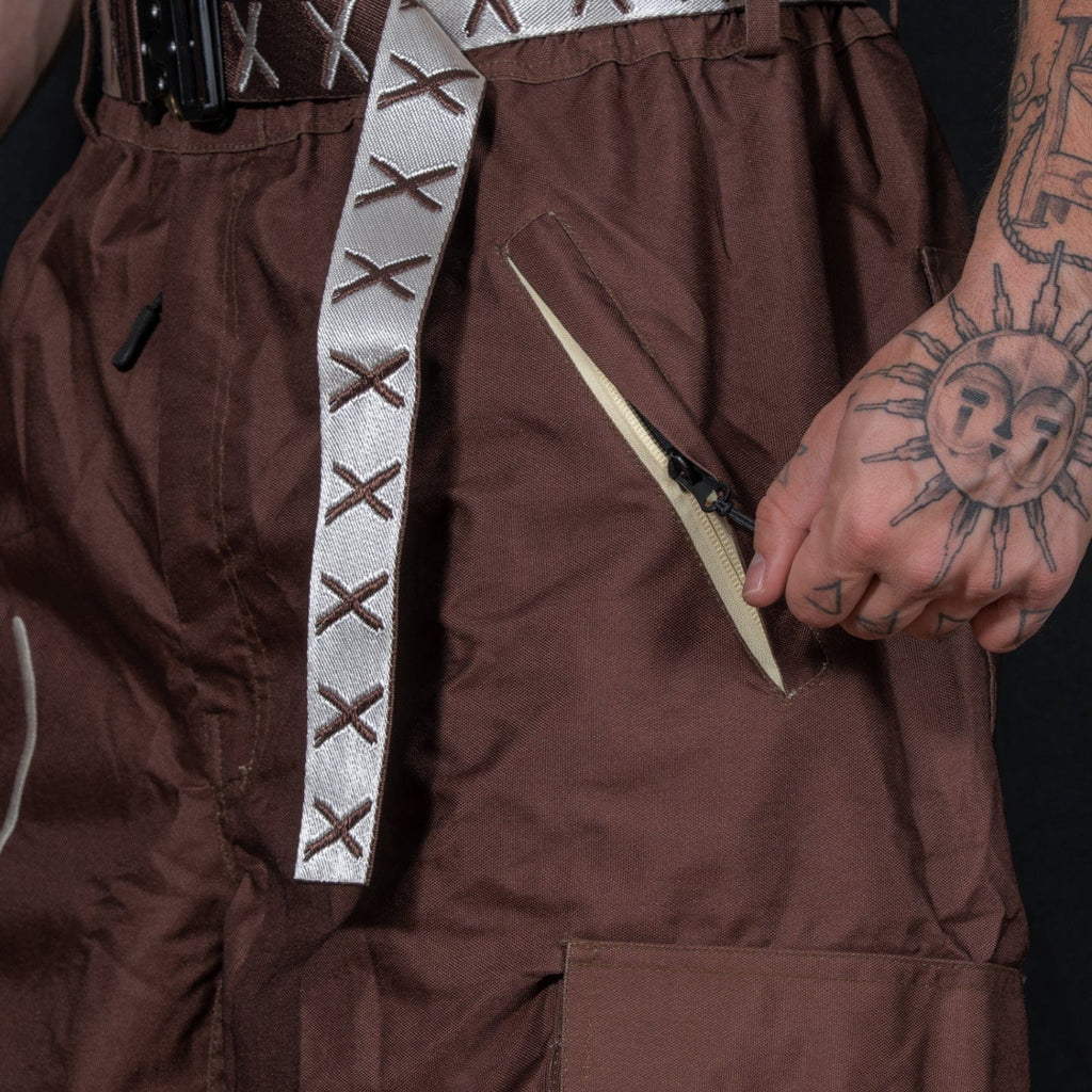 Numbskull Slacker Baggy Snow Pant 2.0 - Brown